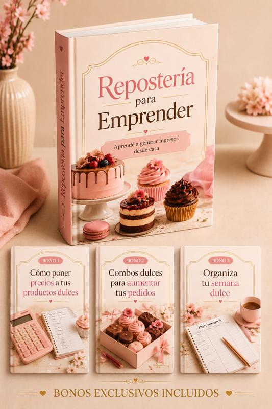 Mega Pack + 500 Recetas dulces